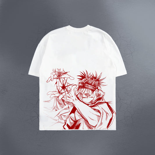BLOODSHOT WHITE TEE