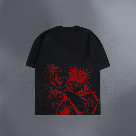 BLOODSHOT BLACK TEE