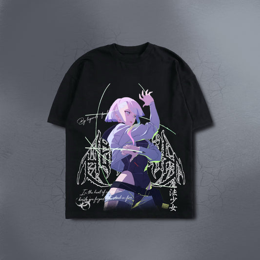 CURSED BY LOVE BLACK TEE