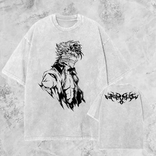ESPADA GRIMMJOW 2-SIDED GRAY TEE