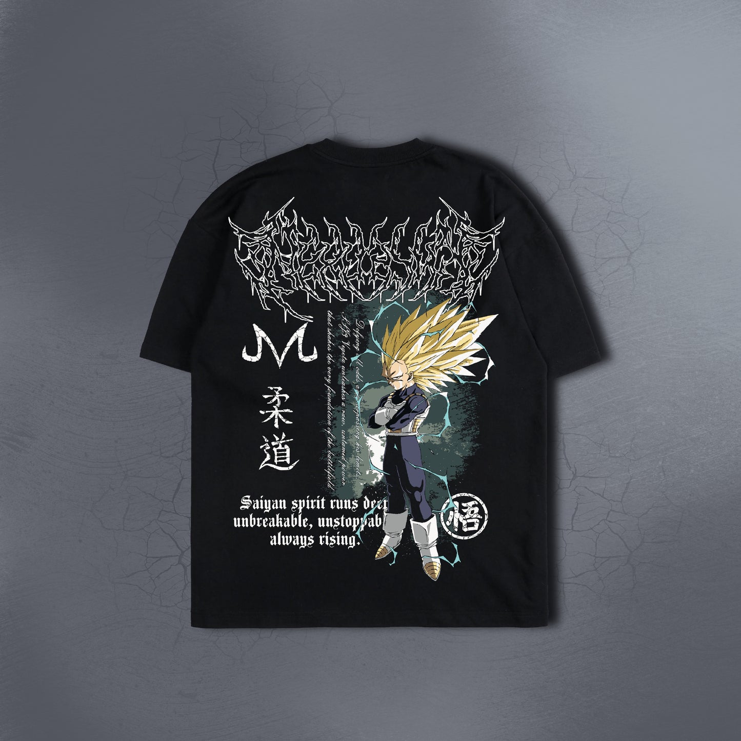 SSJ3 PRINCE BLACK TEE