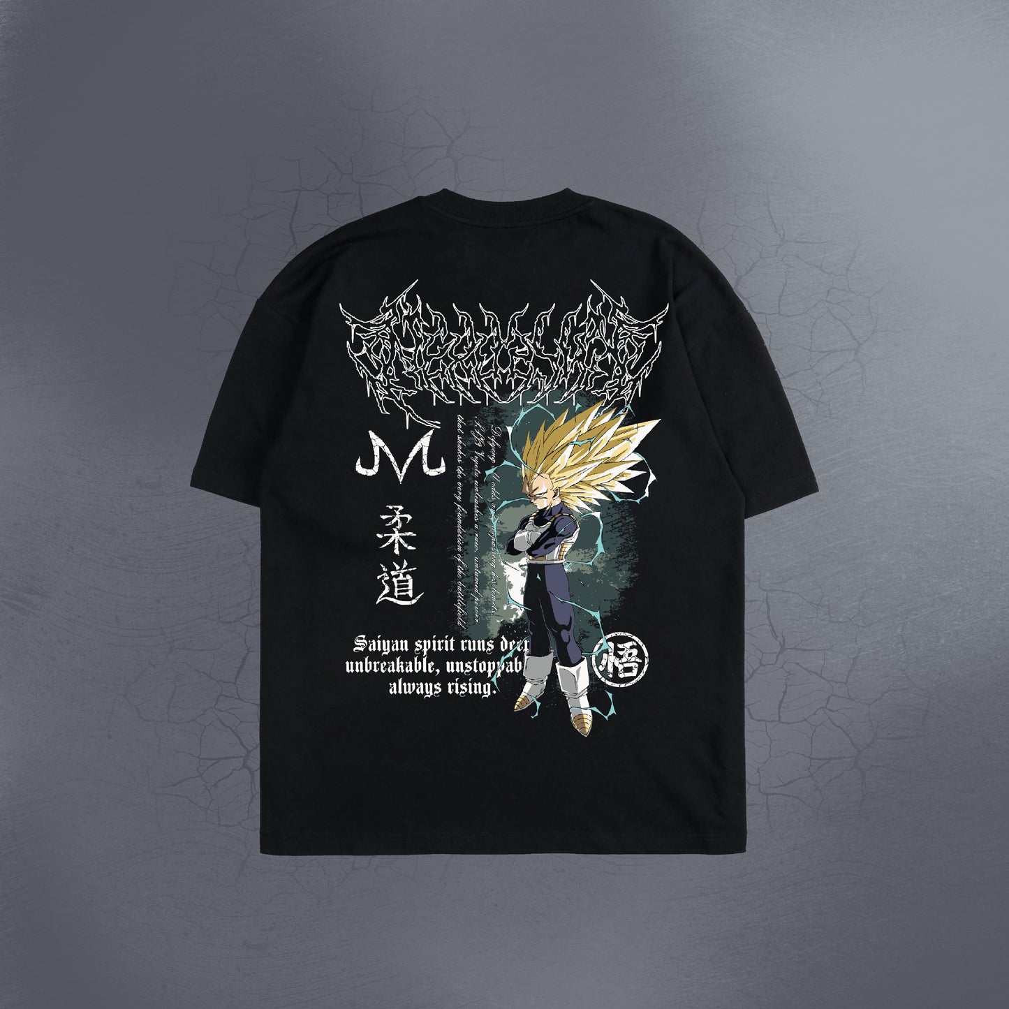 SSJ3 PRINCE BLACK TEE