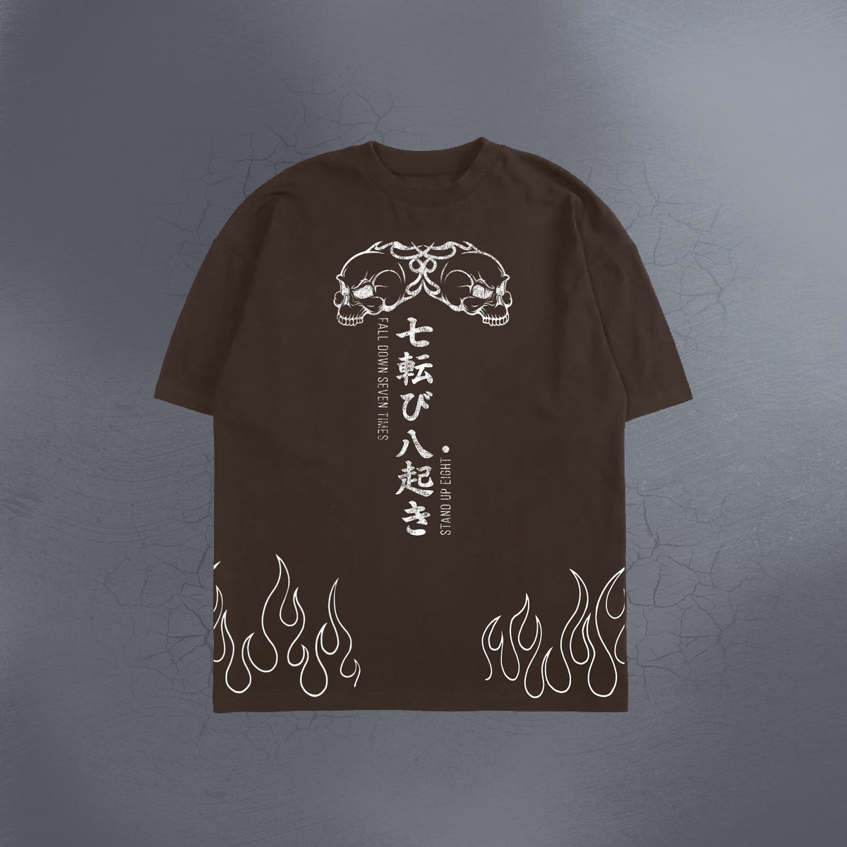 LAST FLAME BROWN TEE