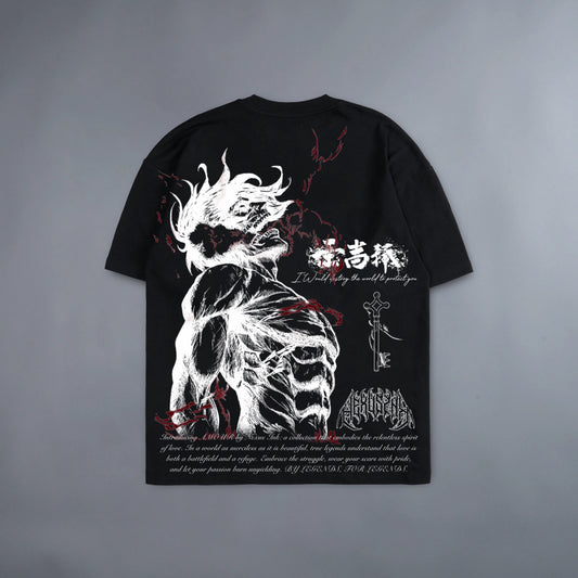 MARKED FOR WAR BLACK TEE