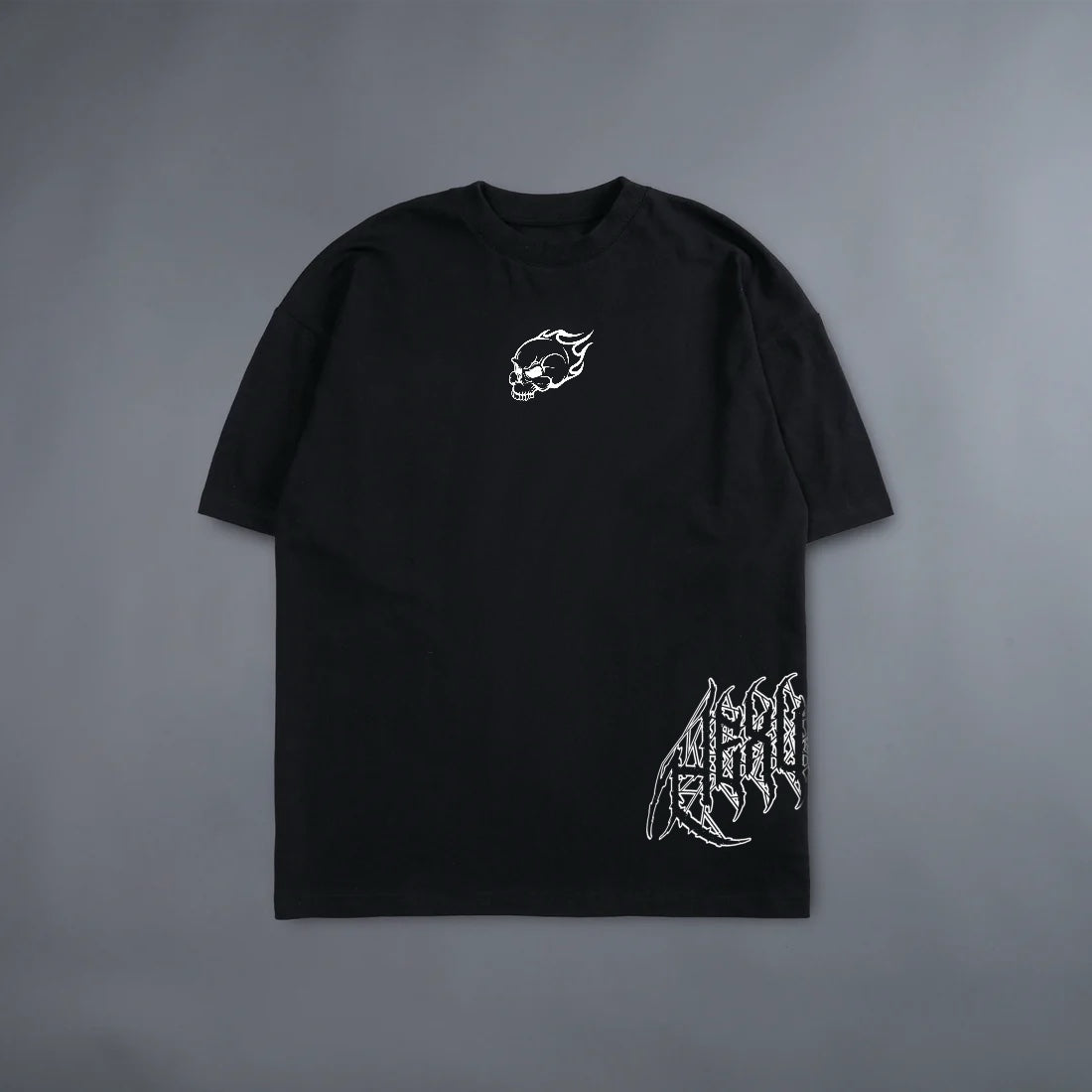 GREEN FURY BLACK TEE