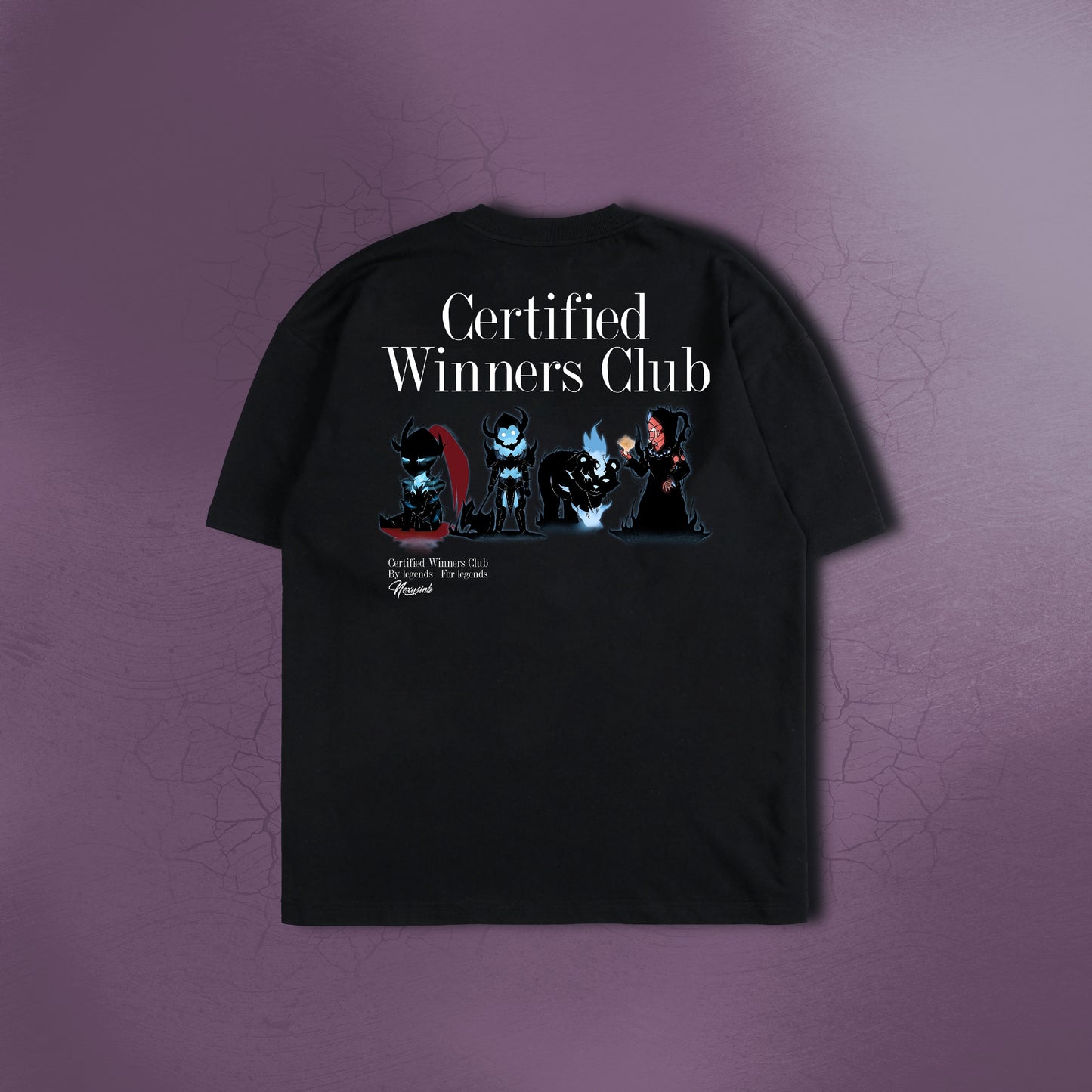 CERTIFIED WINNERS CLUB BLACK TEE