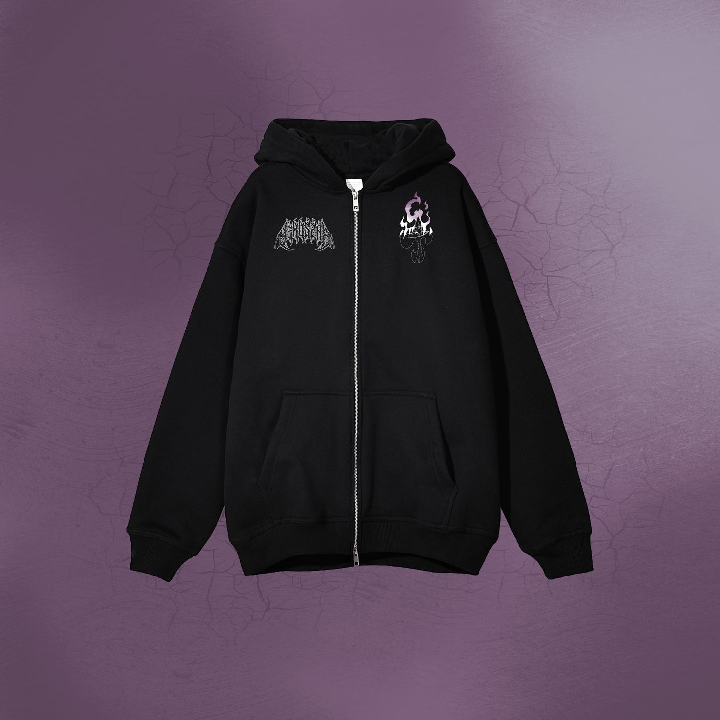 CERTIFIED WINNER CLUB BLACK ZIP UP HOODIE