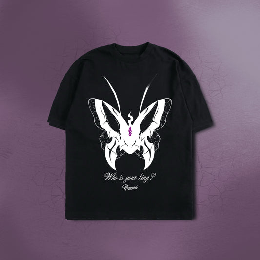 WHO IS YOUR KING ? BLACK TEE