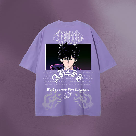 E RANK HUNTER PREMIUM PURPLE TEE