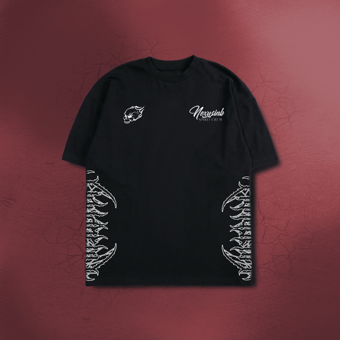 SCARLET POWER BLACK TEE