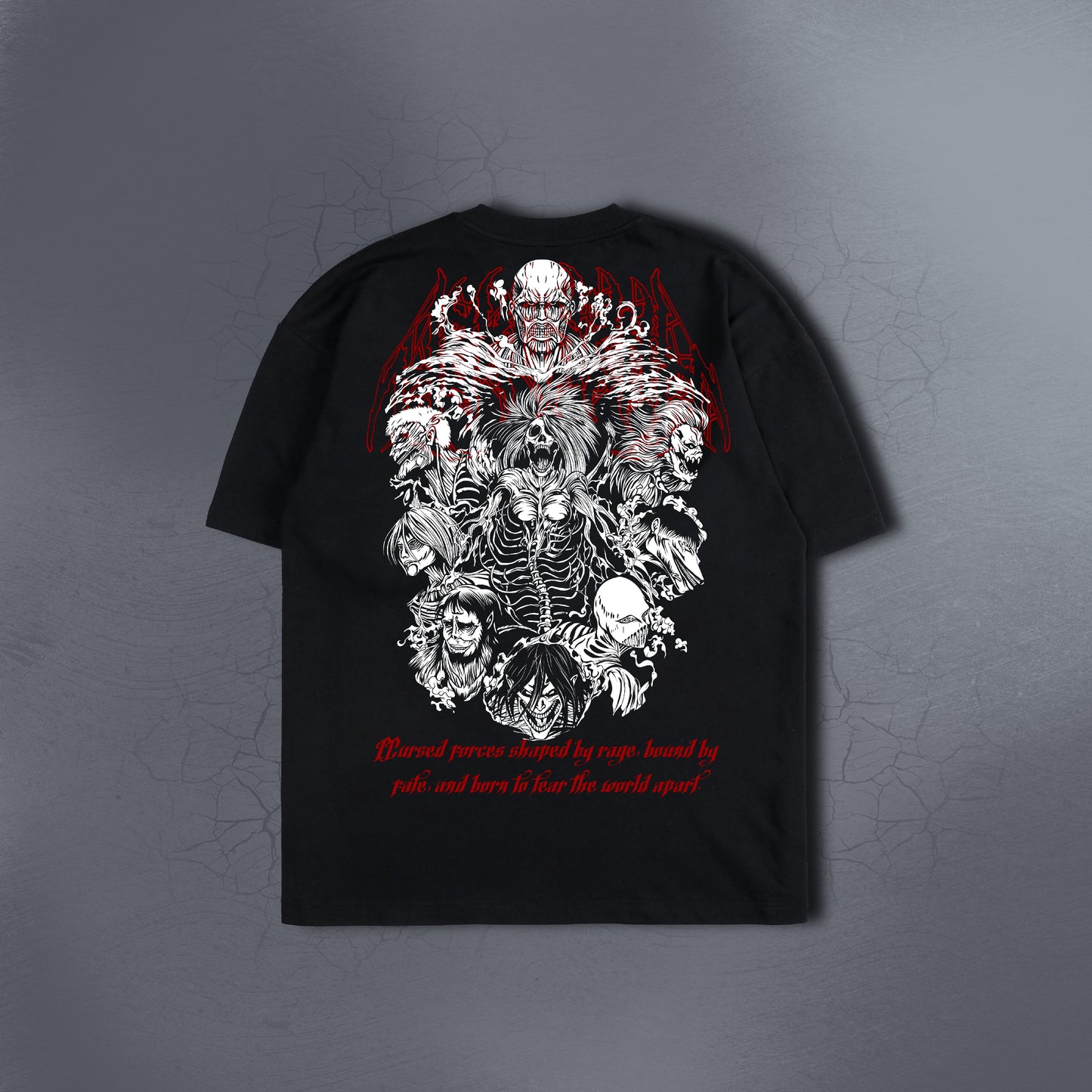SUBJECTS OF POWER BLACK TEE