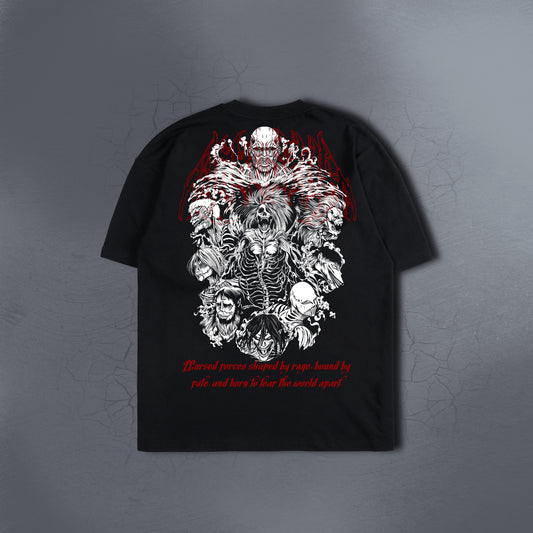 SUBJECTS OF POWER BLACK TEE
