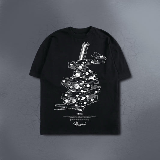 RADIO EDGE BLACK TEE