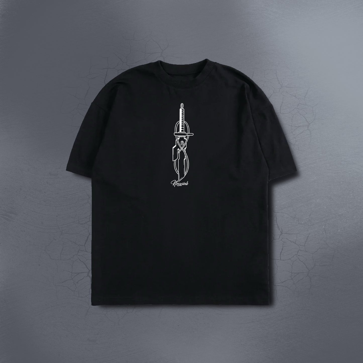 NO TRACE WEAPON BLACK TEE