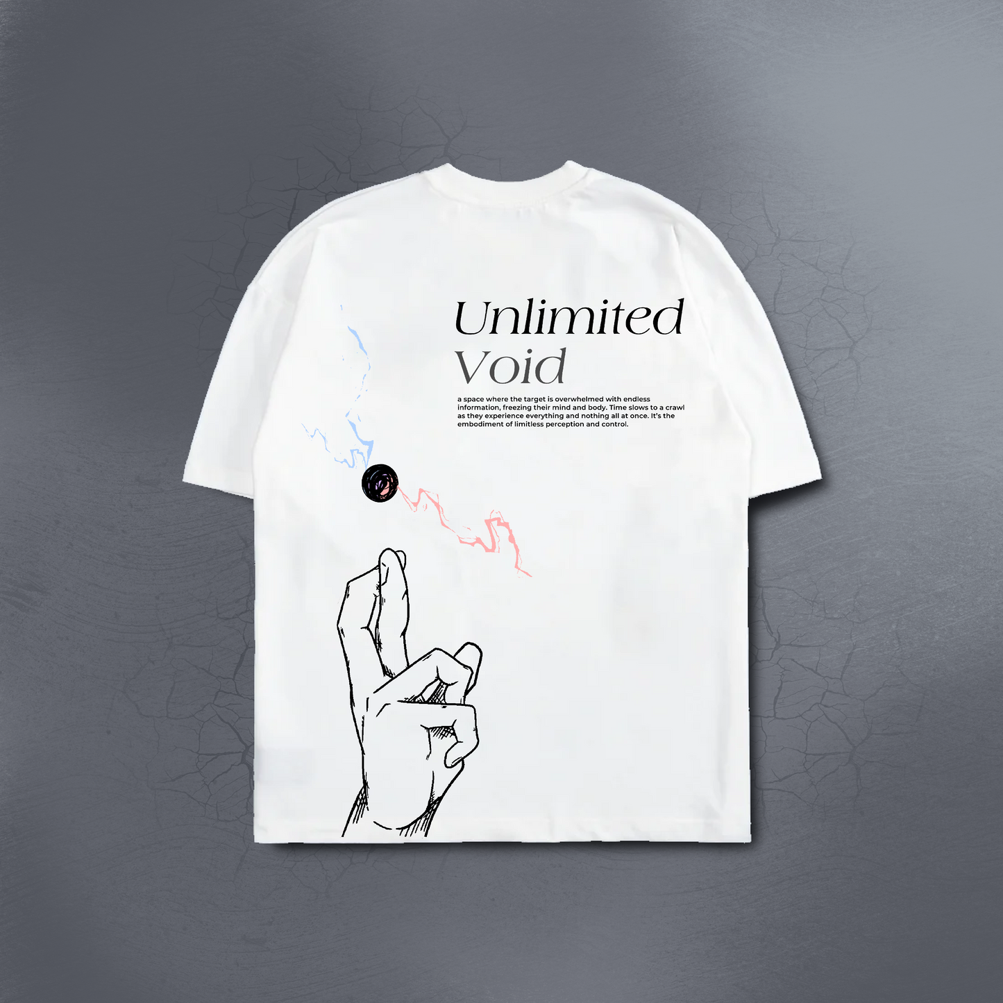 UNLIMITED VOID WHITE TEE