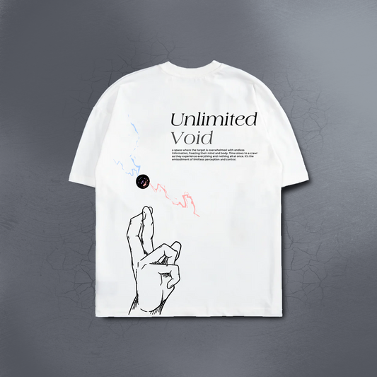 UNLIMITED VOID WHITE TEE