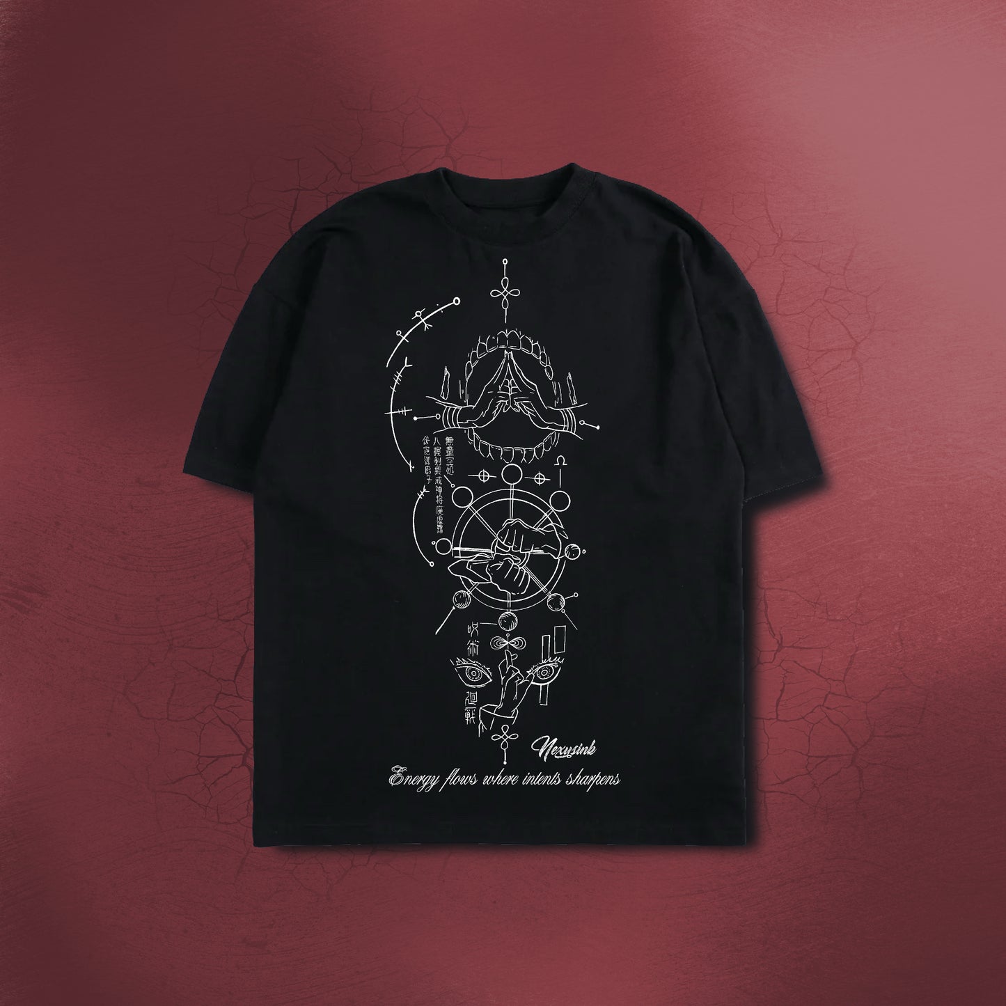 LIMITLESS ENERGY BLACK TEE