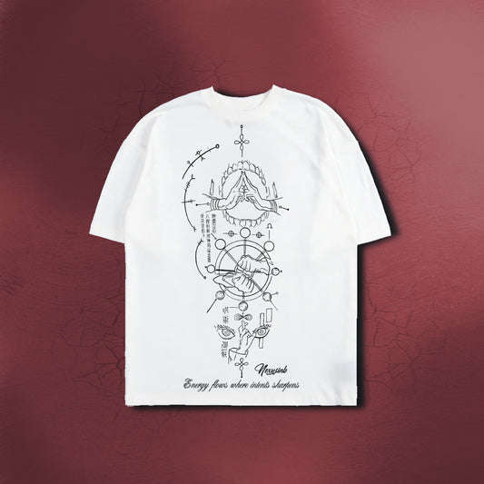 LIMITLESS ENERGY WHITE TEE