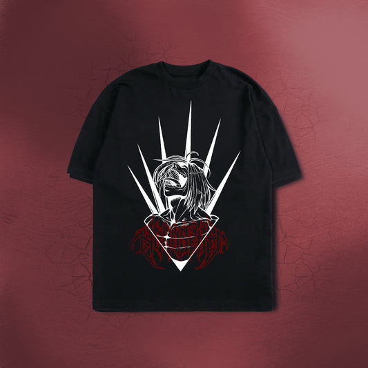 HE WHO SAW IT ALL BLACK TEE