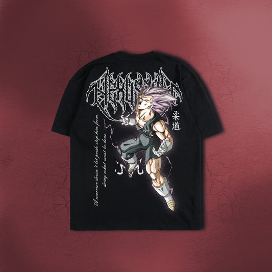 CHAOS BLOOM BLACK TEE