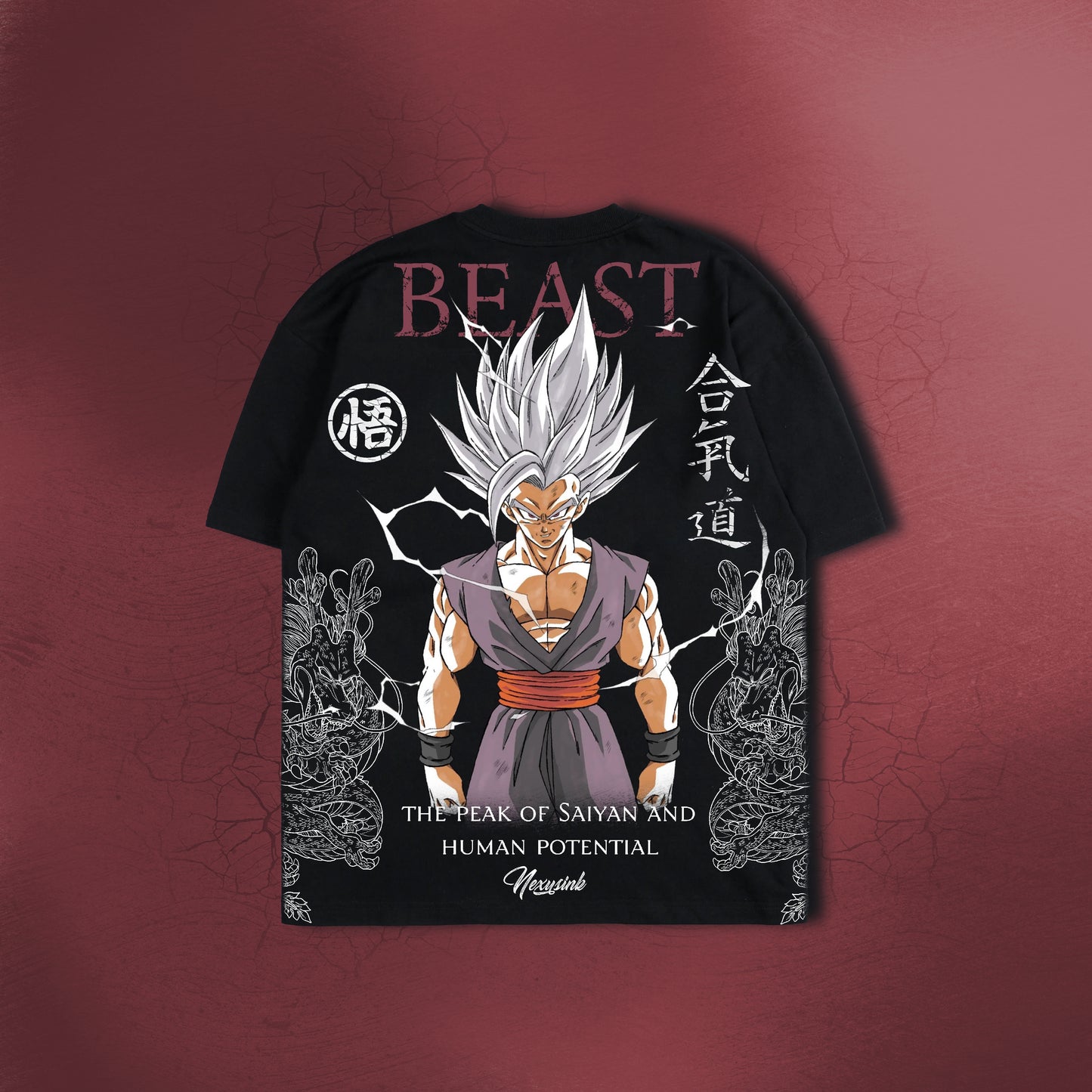 SILENT RAGE BLACK TEE