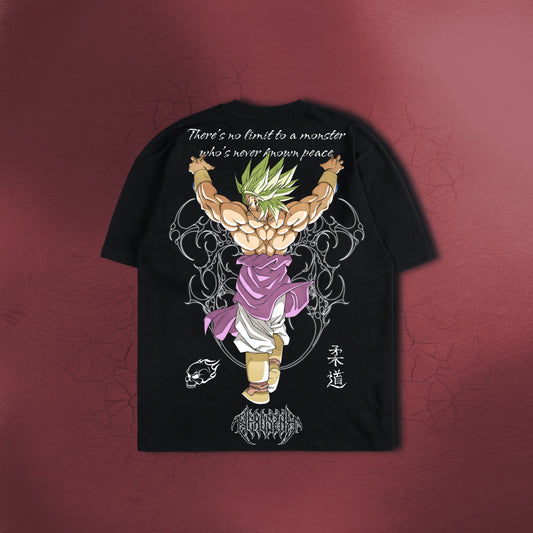 GREEN INFERNO BLACK TEE