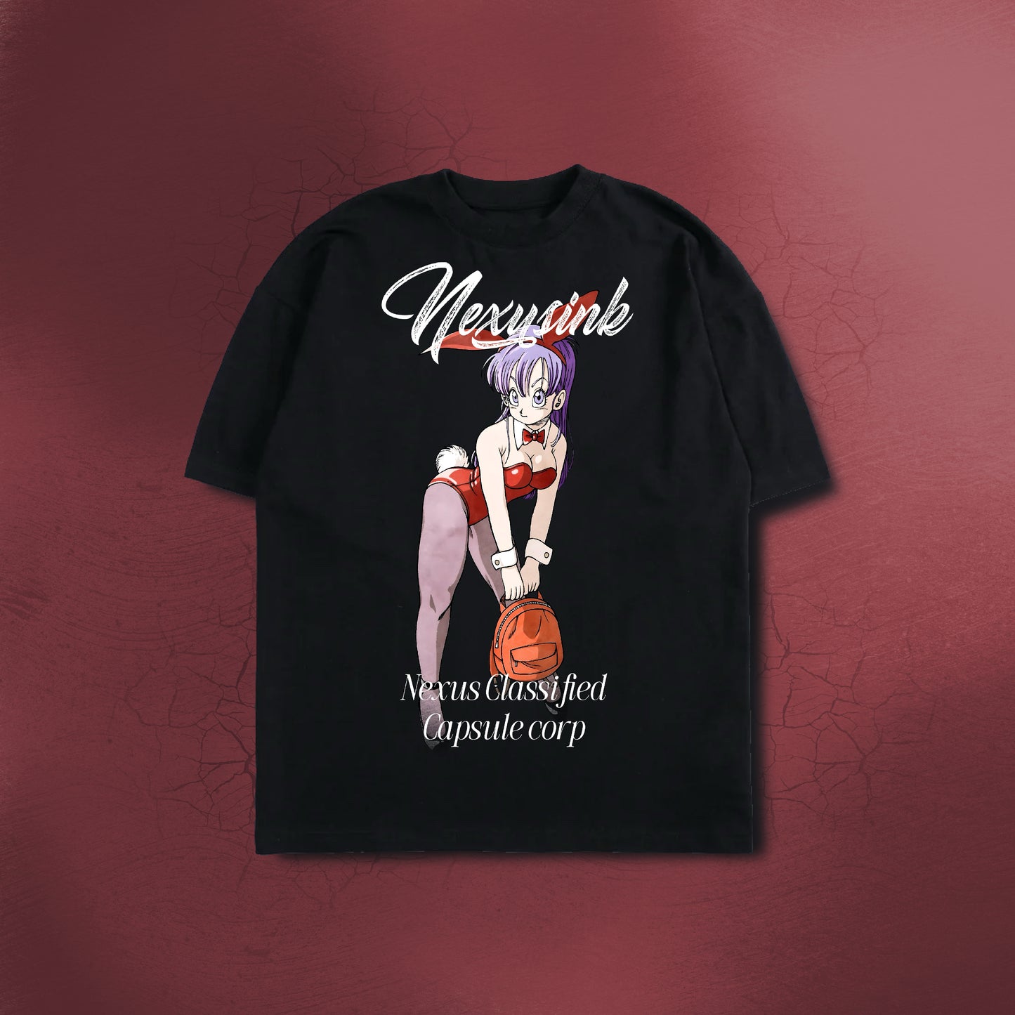 TECH BLOOM BLACK TEE