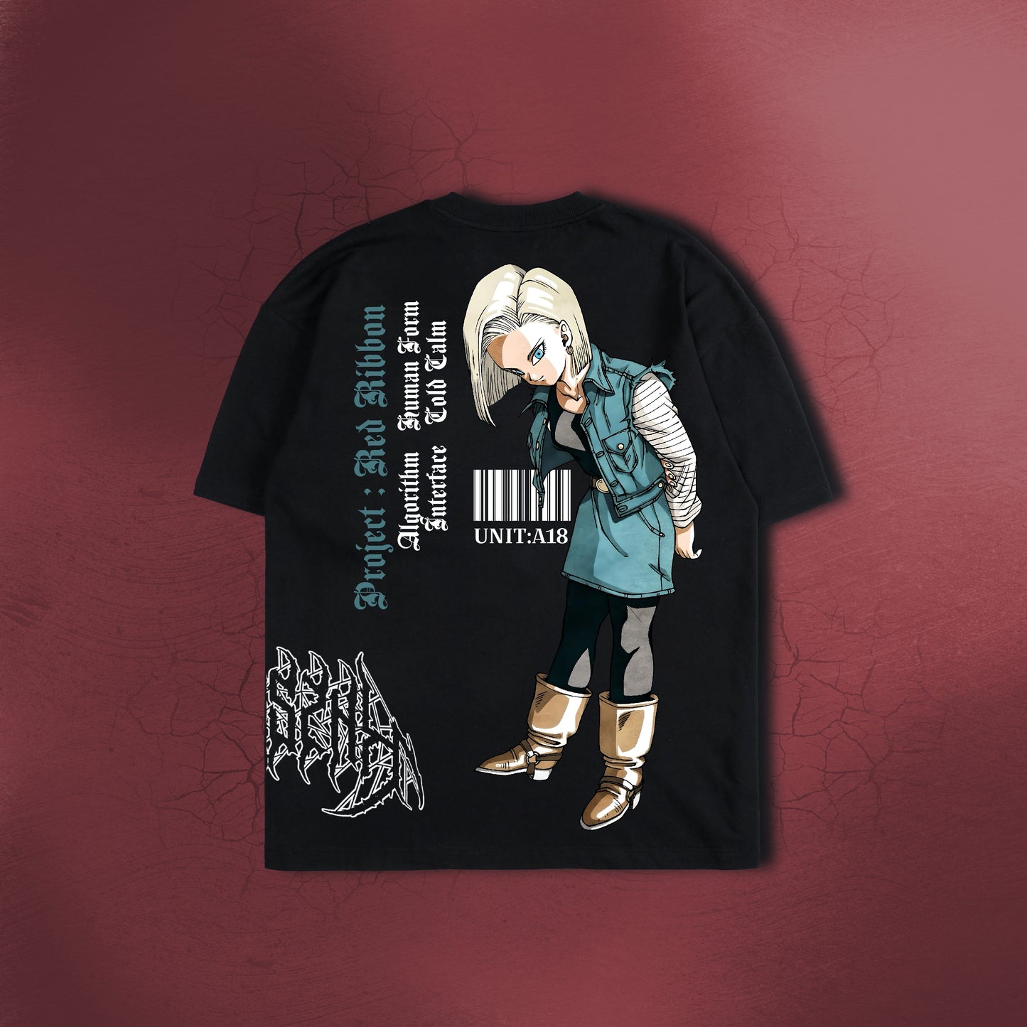 UNIT A18 BLACK TEE