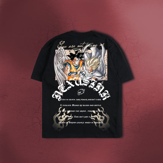 ECHO SAIYAN BLACK TEE