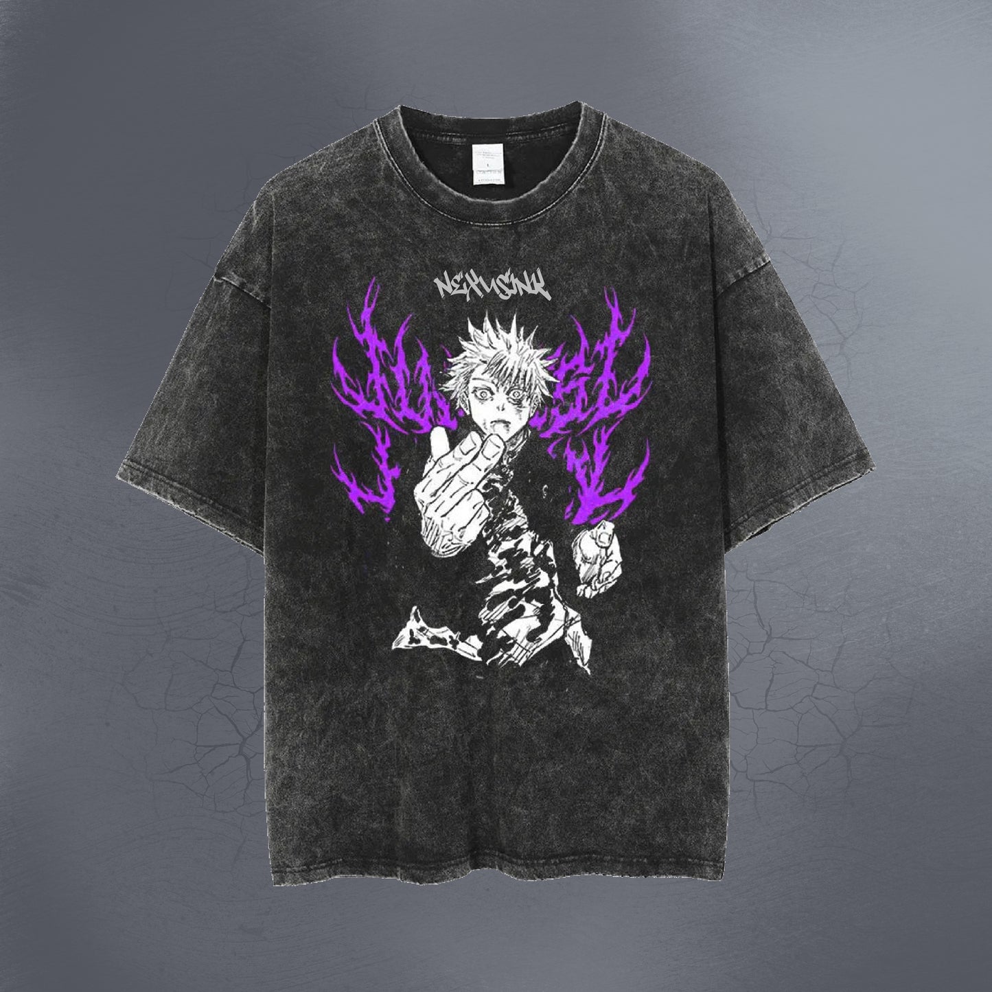 HOLLOW PURPLE GOJO VINTAGE TEE