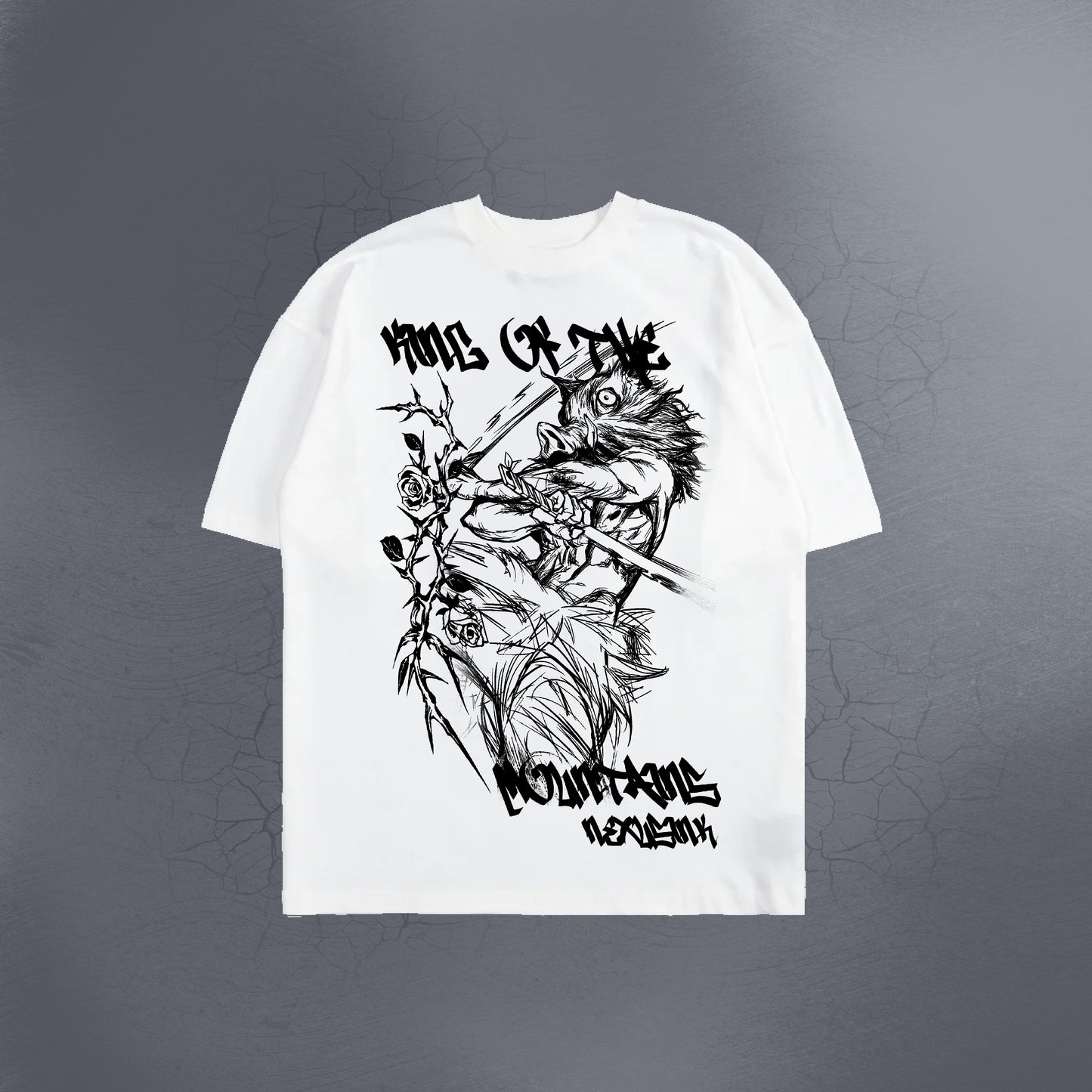 KING OF THE MOUNTAINS WHITE TEE