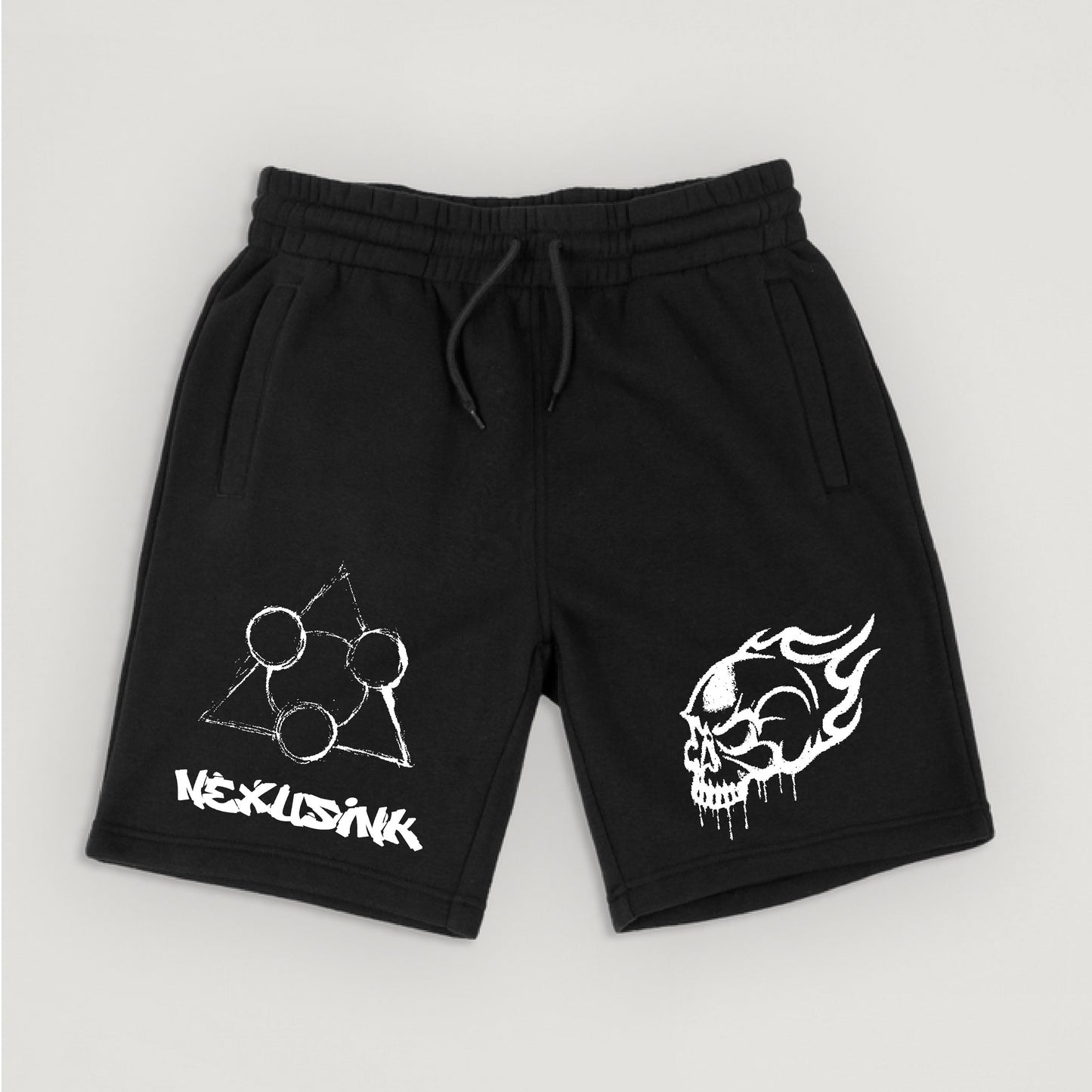 RUINED KINGS BLACK SHORT