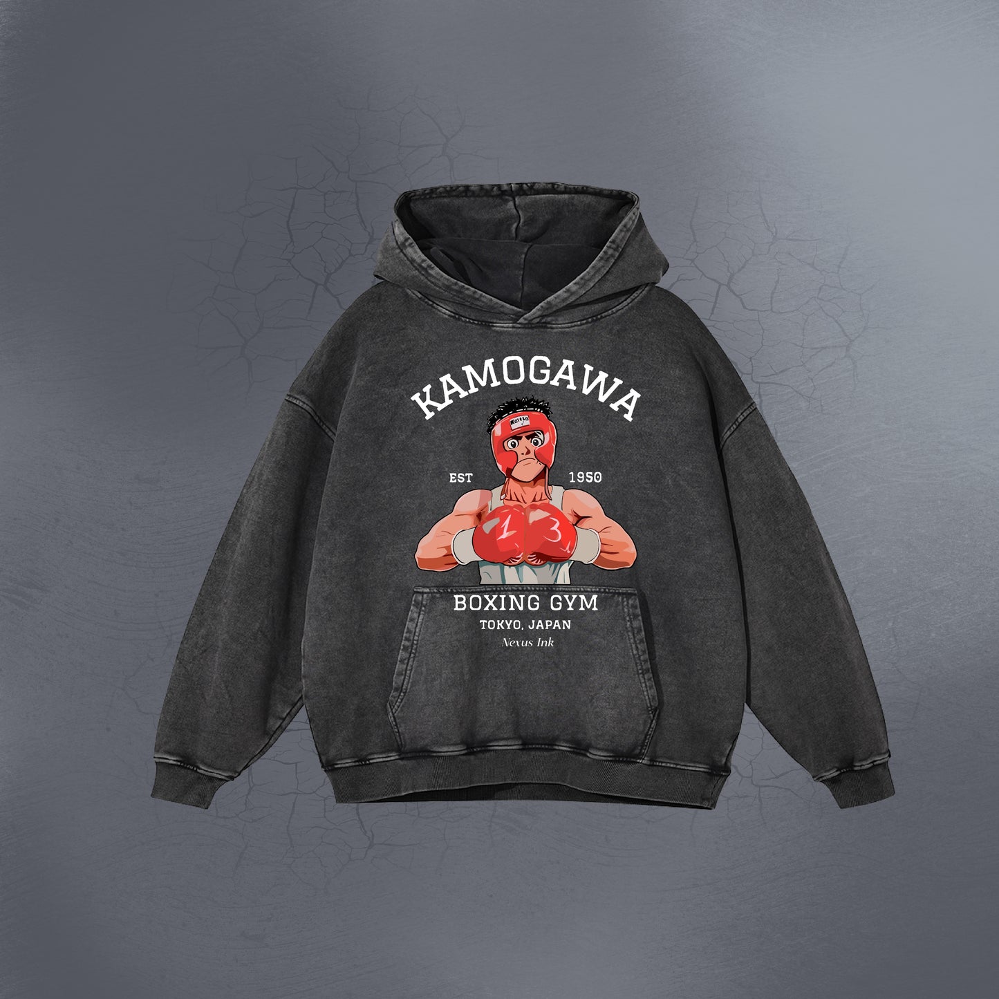 KAMOGAWA GYM VINTAGE HOODIE