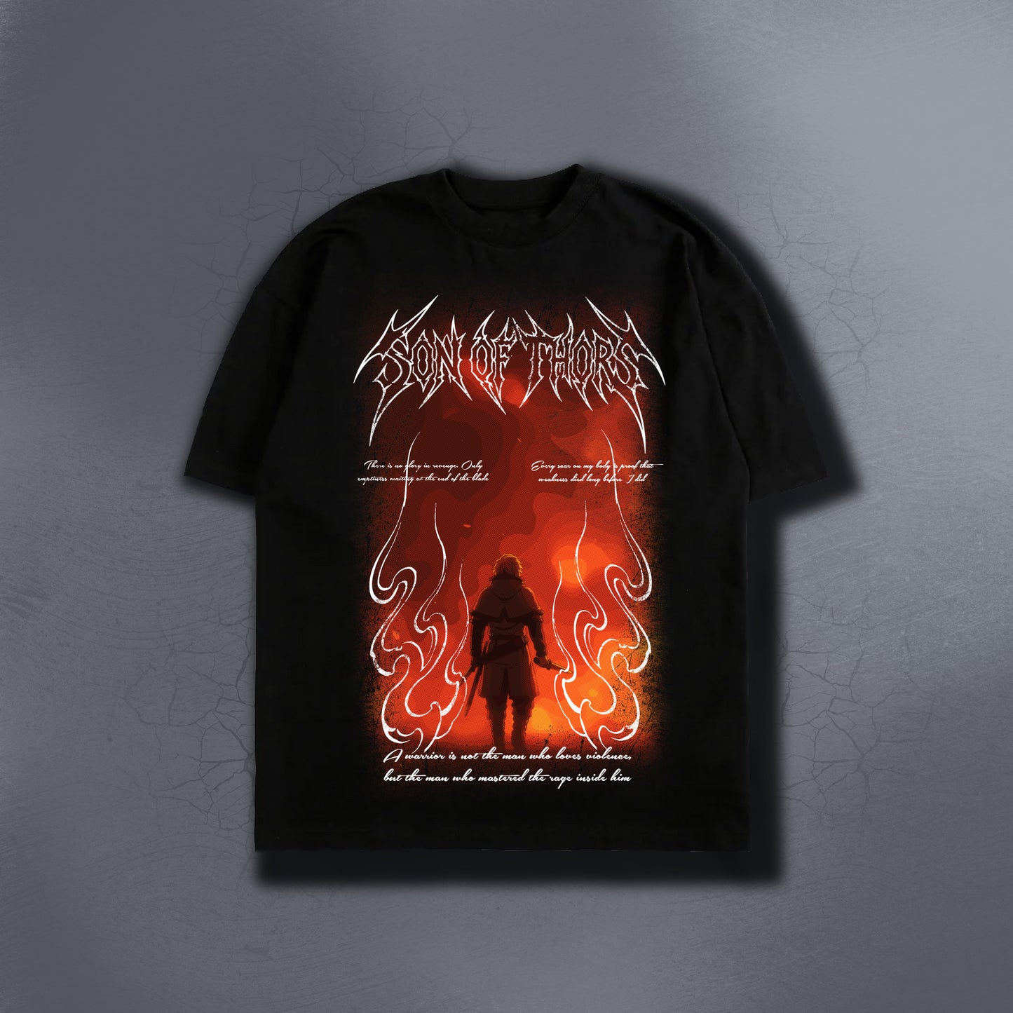 SON OF THORS BLACK TEE