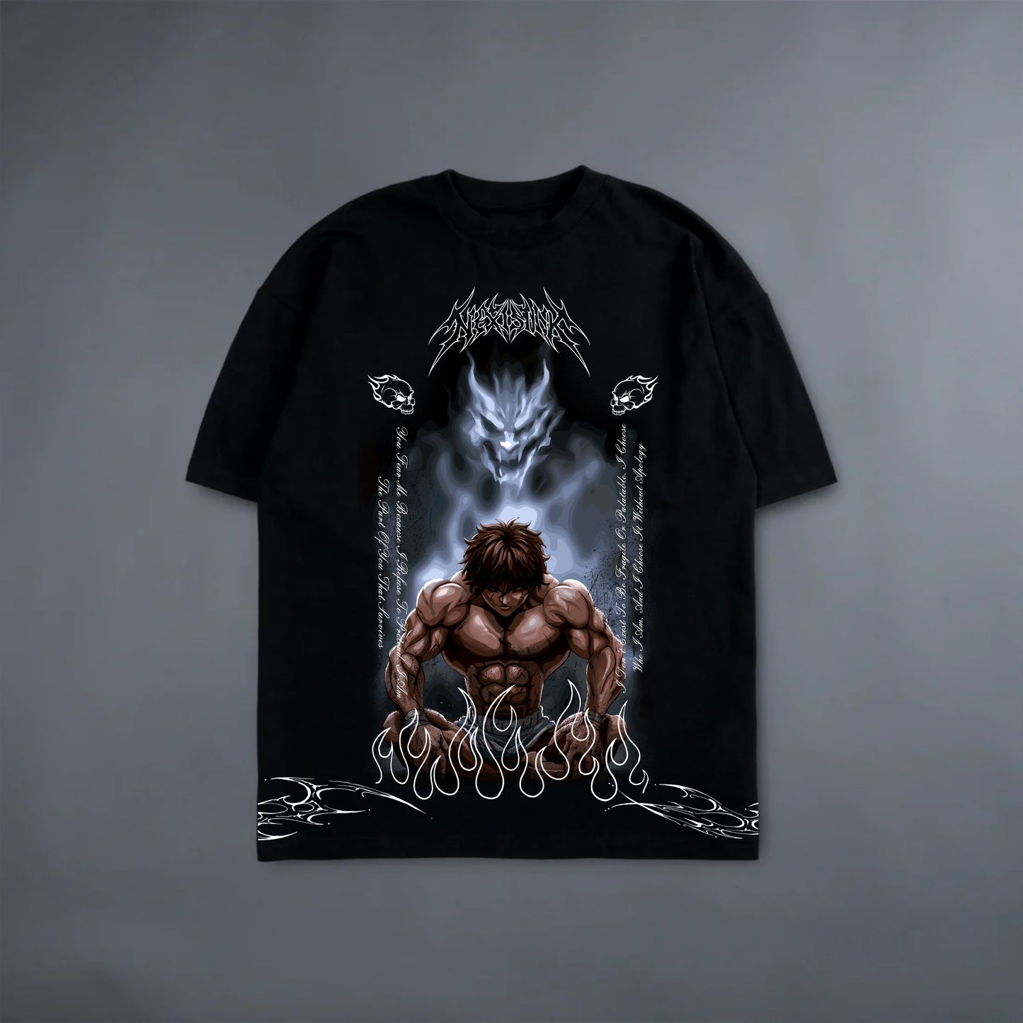NO LIMITS BLACK TEE 50/50