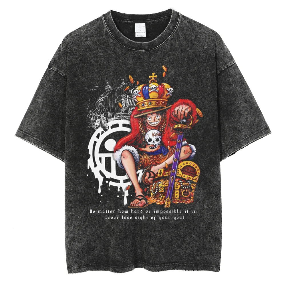LUFFY TREASURE VINTAGE TEE