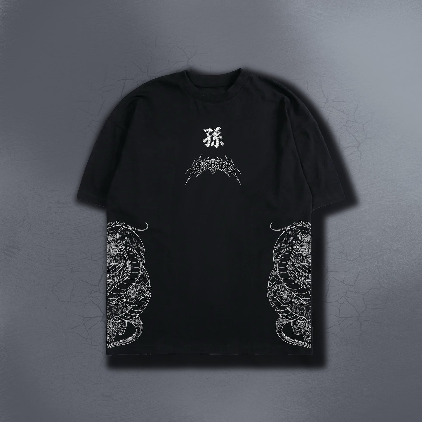 SILENT RAGE BLACK TEE