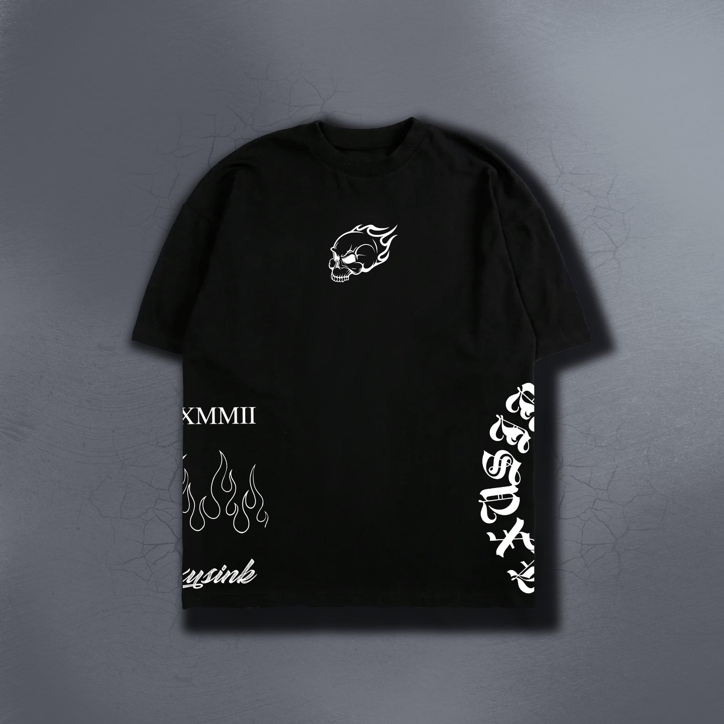 MASTER YOUR INSTINCT BLACK TEE