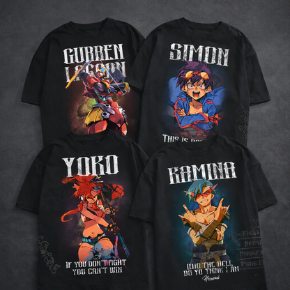 PIERCE THE HEAVENS COMBO BLACK TEES