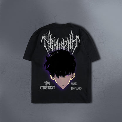 THE STRONGEST MONARCH BLACK TEE