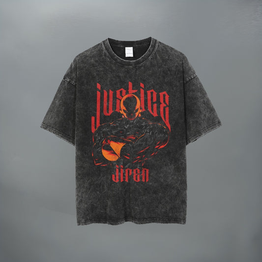 JIREN JUSTICE VINTAGE TEE