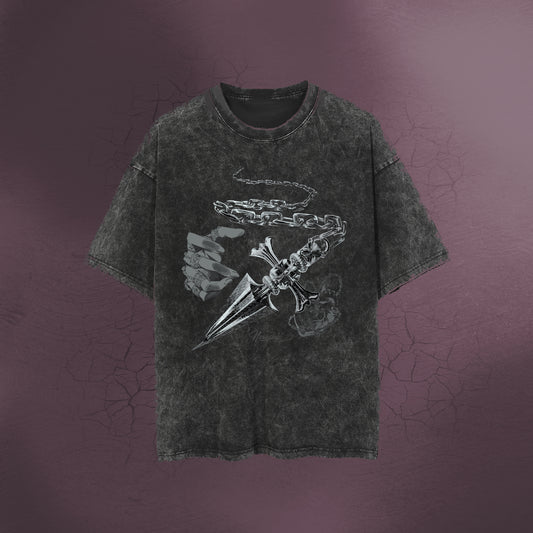 KURAPIKA DOWSING CHAIN VINTAGE TEE