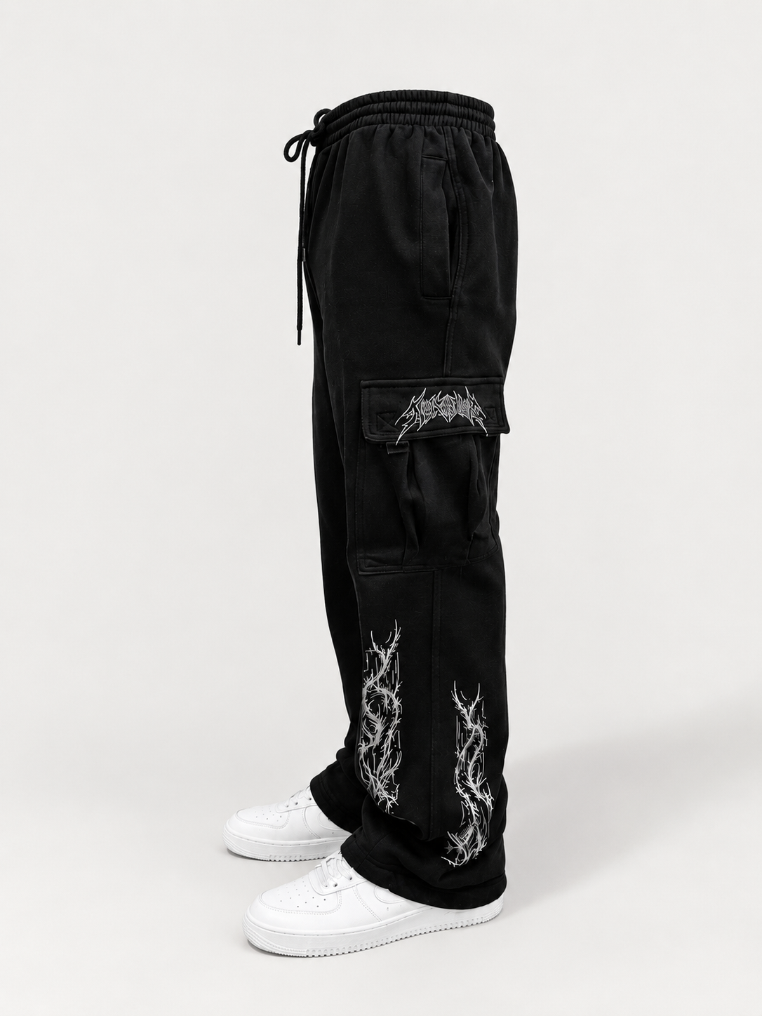 CALAMITY BLACK CARGO PANTS