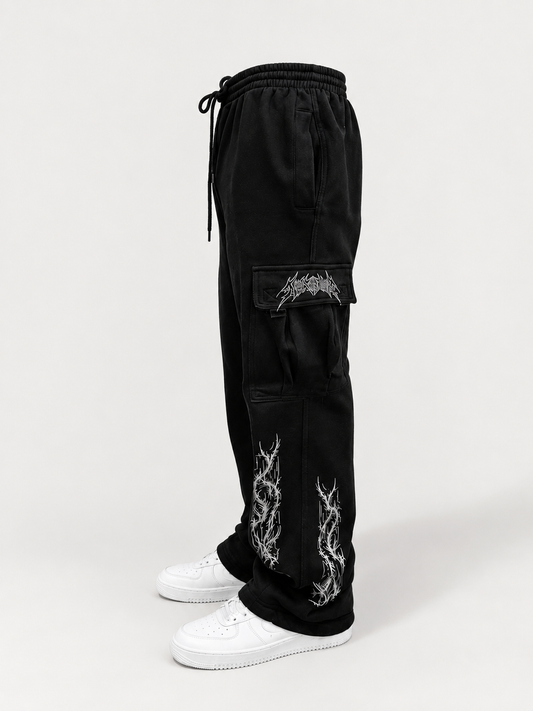 CALAMITY BLACK CARGO PANTS
