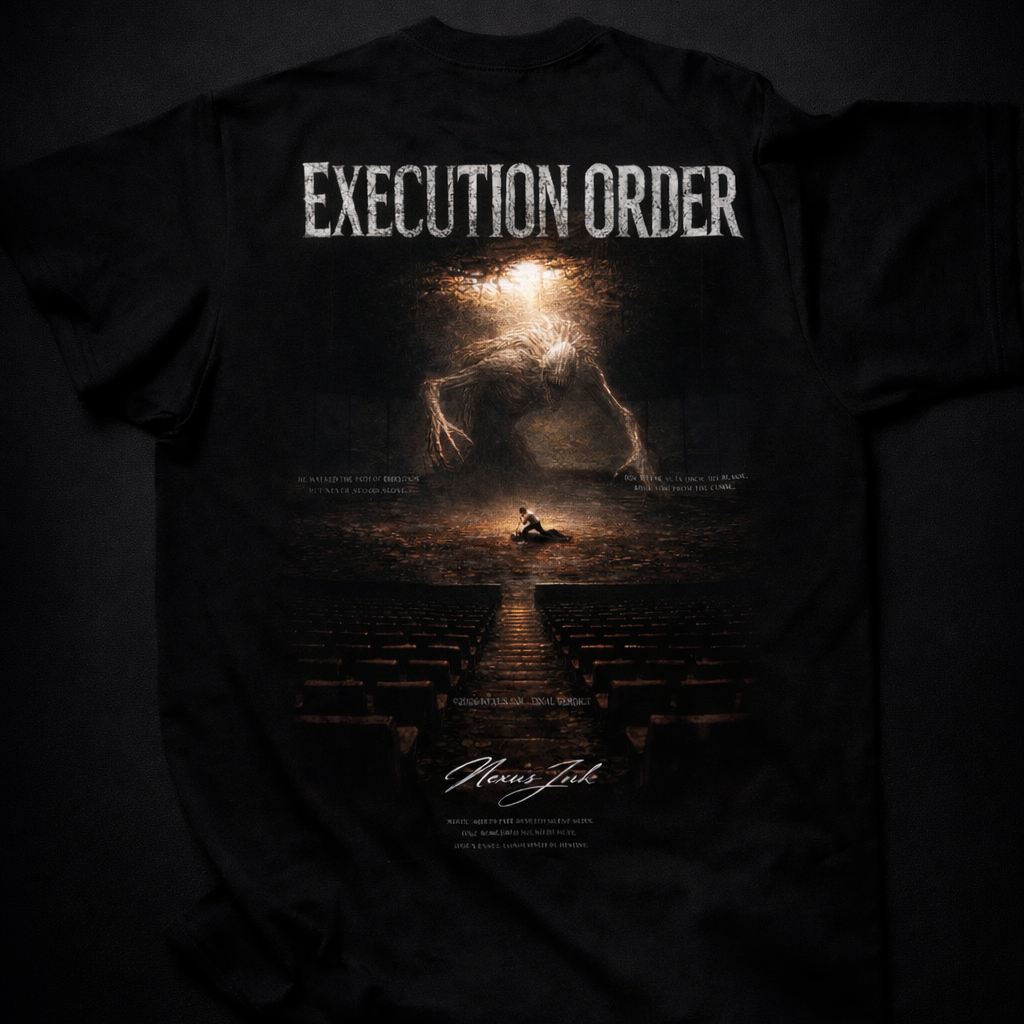 EXECUTION ORDER BLACK TEE 1/25