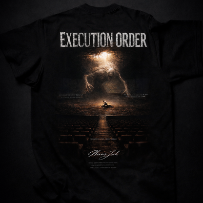 EXECUTION ORDER BLACK TEE 1/25