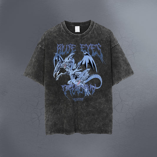 BLUE EYES DRAGON VINTAGE TEE