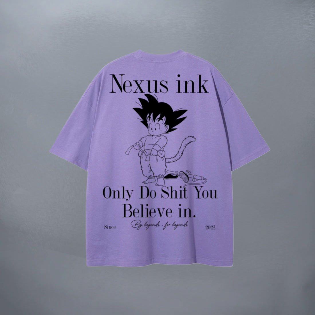 DO SHIT YOU BELIEVE IN PURPLE TEE