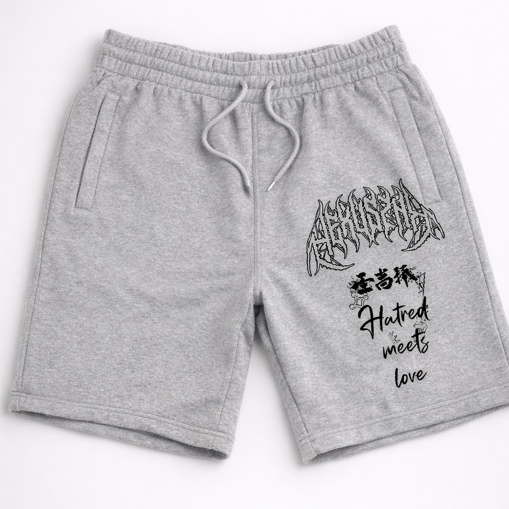 AMOUR GREY SHORTS