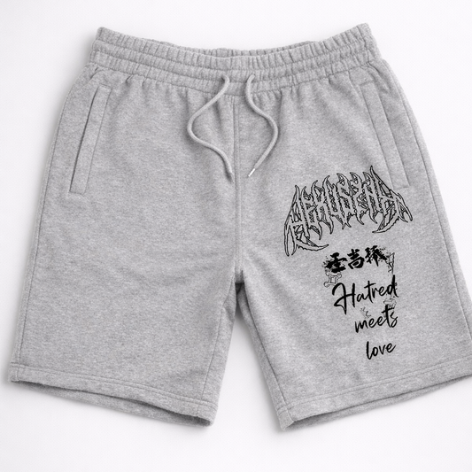 AMOUR GREY SHORTS